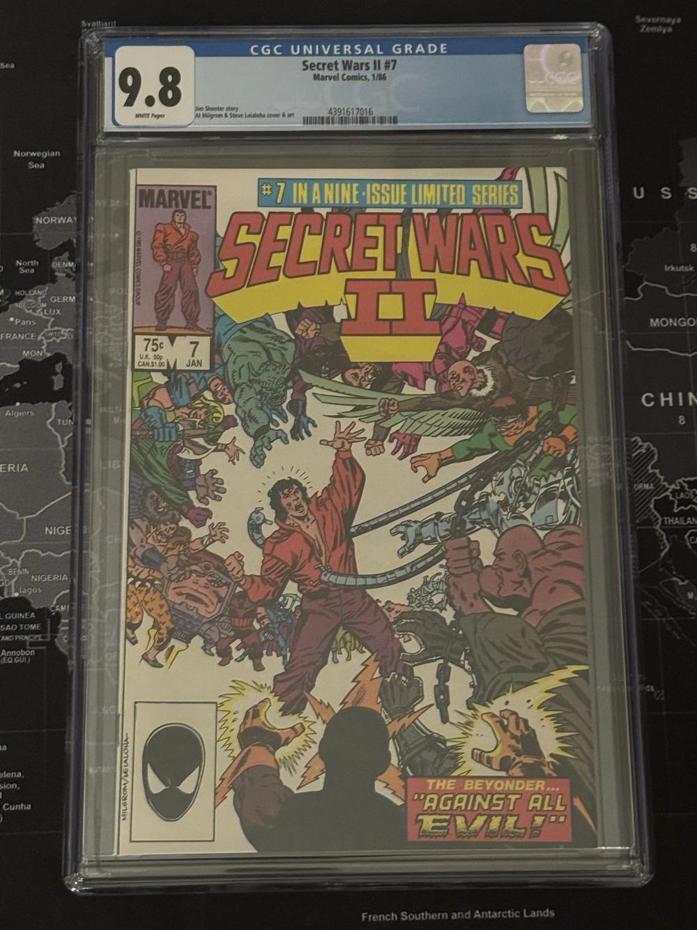 Cover of Secret Wars II #7