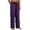 3-Purple, variant on LIIPEE Mens Sleep Pants Casual Plaid Print Drawstring Waist Loose Fit Pajama Pants With Pockets Male Comfortable Everyday Sleepwear,M