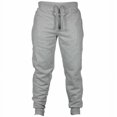 thumbnail image 4 of Men Tracksuit Pants Long Trousers Workout Joggers Gym Sweatpants, 4 of 5