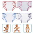 thumbnail image 3 of 4pcs Baby Doll Diapers Doll Underwear Underpants Baby Doll Accessories, 3 of 4