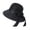 Black, variant on Women's Floppy Sun Hat Wide Brim Beach Hat for Summer Vacation Pool