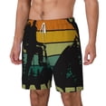 thumbnail image 2 of Uemuo Not All Who Wander Are Lost 1 Pattern Mens Swim Trunks Quick Dry Board Shorts with Mesh Lining, Stretch Beach Shorts Quick Dry No-Chafing Board Shorts-X-Large, 2 of 9