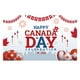 thumbnail image 1 of Decoraciones Para El Día De Canadá. Pancarta De Feliz Cumpleaños Para El Día De Canadá. Fondo Con Castor Y Hoja De Arce. Decoraciones Con La Bandera Canadiense Para El 1 De Julio, Fiesta Nacional De, 1 of 4