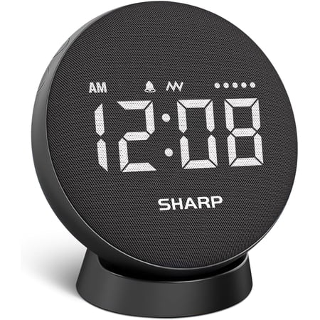 Vibrating Alarm Clock for Heavy Sleepers โ Super Loud Bed Shaker Under Pillow, 29-Hr Rechargeable Battery, 3 Modes, 5 Vibration & 5 Volume Levels, 6-Step Dimmer, Cordless Travel Alarm