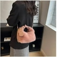 thumbnail image 3 of Women Fluffy Tote Bag Plush Shoulder Underarm Bag Faux Fur Crossbody Handbag with Strap Y2K Furry Purse Winter, 3 of 6