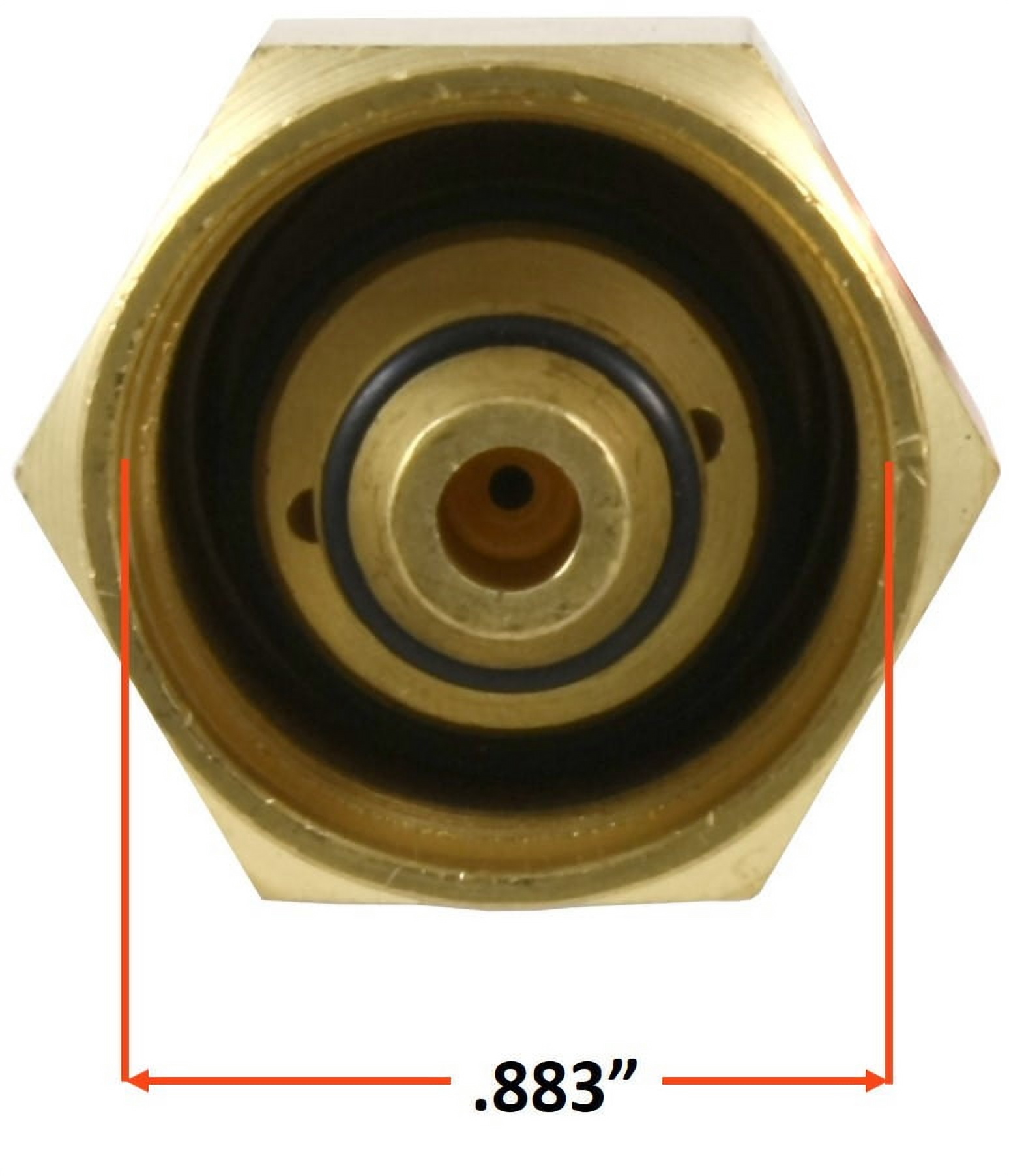 SÜA Heating Nozzle Rosebud #8-MFA For Victor 300 Series Torches - Oxy/Acetylene 117,000 BTU