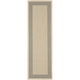 thumbnail image 1 of Safavieh Courtyard Grey Indoor Outdoor Rug - Runner 2'4" x 14', 1 of 5