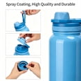 thumbnail image 6 of TYESO Insulated Stainless Steel Water Bottle With Spout Lid and Handle for Sports, Travel, and School，Insulated Water Bottle Keep Cold 24H, Leak-Proof (BLUE, 34 OZ), 6 of 7
