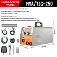 thumbnail image 2 of Gasless MIG/TIG/Stick 3-in-1 Welder - Multi-Process Welding Machine For Flux Core, Gas Shielded & Arc Welding, 2 of 7