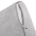 thumbnail image 3 of lionlar Memory Seat Cushion Back Waist Support Travel Pillow Grey, 3 of 9