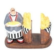 thumbnail image 3 of Resin Chef Figurines Paper Towel Holder Rack Organizer for Home Coffee Shop Kitchen Table Decor, 3 of 14