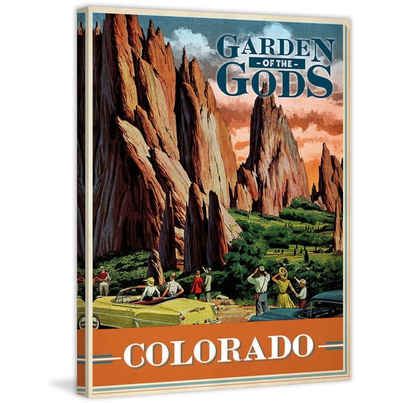 Marmont Hill - "Travel Colorado" Painting Print on Wrapped Canvas