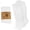 6 Pairs White, variant on Diamond Star Diabetic Over the Calf, Non-binding Premium Cushion Cotton Knee High Comfortable Socks for Men (White - 6 Pairs, Sock Size 9-11)