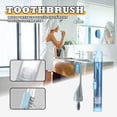 thumbnail image 3 of Travel Toothbrush Kit Foldable Toothbrush Built-in Toothpaste Container, 3 of 5