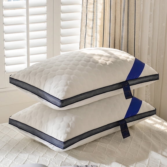 Nrmrqz Large Queen Size Pillows, Luxury Hotel-Grade Bed Pillow Insert, Soft and Long-Lasting, Ideal for Home Use,1-Pack