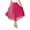 Hot Pink, variant on Yeahdor Womens Ladies Lace-Up Flowy Skirt Ballet Modern Dance Costume Solid Color High Waist Dance Training Skirt