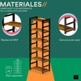 thumbnail image 3 of Mubson Librero de 6 Repisas Dante. Estante Organizador, 3 of 5