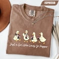 thumbnail image 4 of Just A Girl Who Loves Dr Pepper Shirt, Duck Soda Lover Tee, Retro Soft Drink Tee Funny Beverage Gift For Women, Trendy Fan Apparel, Trendy, 4 of 6