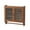 Brown, variant on GZXS Solid Wood Wall Cabinet with 2 Tempered Glass Doors, 3-Tier Storage Organizer for Bathroom, Entryway, Kitchen, Dining Room, 24.8"L x 7.08"W x 23.62"H, White Washed