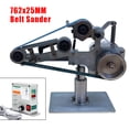 thumbnail image 4 of High-efficiency belt sander with 3.9-inch wheel for concave surfaces, adjustable angles, protective baffle for safety, low noise, sturdy Al-alloy and stainless steel construction, 4 of 6