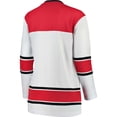 thumbnail image 3 of Women's Fanatics White Carolina Hurricanes Away Breakaway Jersey, 3 of 3