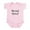 Petal Pink, variant on CafePress - Merlin Infant Bodysuit - Baby Light Bodysuit, Size Newborn - 24 Months