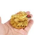 thumbnail image 3 of Feng Shui Money for Toad Lucky Fortune Wealth Chinese Golden for Frog for Toad C, 3 of 9