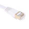 thumbnail image 2 of 30m - Flat Network Cable Cat7 - Internet Cable White, 2 of 2