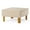Brown, variant on Maven Lane Lena Contemporary Upholstered Ottoman w/ Refined Natural Wood Finish