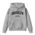 thumbnail image 4 of LUOGENLI Girls Hoodies Size 10-12 Zip Up Girls Casual Long Sleeve Hoodies Cute Oversized Pocket Sweatshirt Tops Hoodies for Girls 14-16 Cotton Girls Hoodies Size 7-8 with Zipper Grey 8-9 Years, 4 of 4