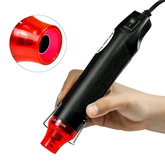 ZEPARO 220V Hot Air Gun DIY Soldering Temperature Blower Gun Electric Power Hot Dryer Mini Heat Gun for Crafts Shrink Tubing Wrap (US plug)