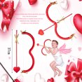 Inevnen Cupid Costume Accessories Set Bow Arrow Heart Headband Cosplay