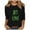 Black, variant on Cavosen St Patricks Day Womens 3/4 Sleeve Blouses Festival Letter Shamrock Green Print Blouse Pullover Round Neck Holiday Tshirts Blessed Vacation Fashion Tops Casual Shirts L