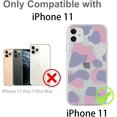 thumbnail image 2 of for iPhone 11 Case Cute Cow Print, Slim Fit Matte Clear Cover with Purple Cow Pattern for Women Girls, Protective Phone Case for iPhone 11 6.1 Inch, 2 of 12