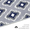 thumbnail image 4 of 2 x 3 Foot Heavy Duty Low Pile Area Rug - Ultra-Thin Non Slip Area Rug - Washable Cotton Indoor Rug for Front Door Foyer Rug for Entryway, 4 of 7