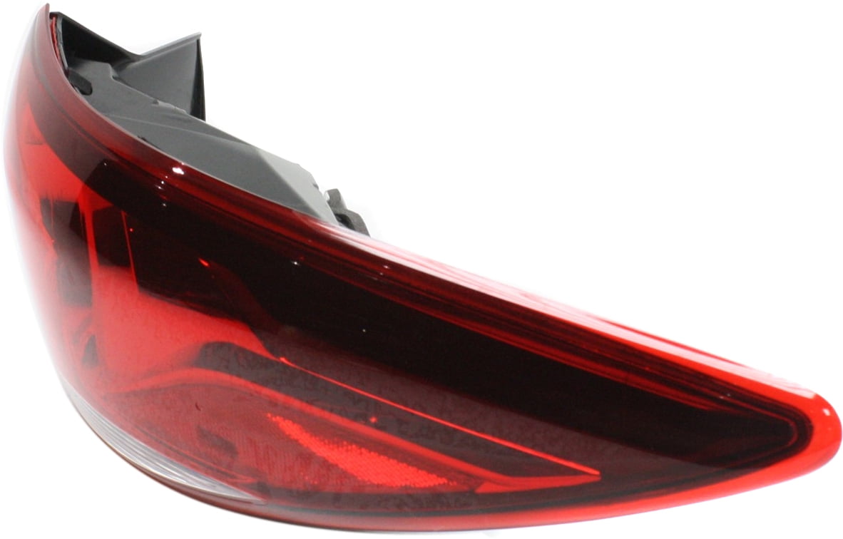 Tail Light Compatible With 2014-2017 Mazda 6 Right Passenger Side, Outer With bulb(s)