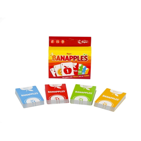 Regal Games - Banapples - Fun Family-Friendly Sorting Card Game - Ideal for 2-4 Players Ages 8+