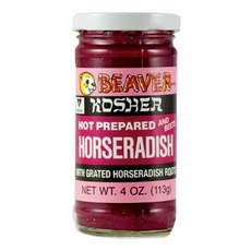 Beaver Kosher Beet Horseradish (12x4Oz) by Beaver