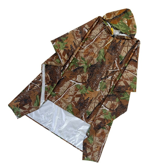 Light Rain Coats Wear-resistant Backpack Raindrops Cover Raincoat Poncho Jacket Waterproof Outdoor Tent Rainshade Picnic Mat Camouflage