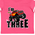 thumbnail image 4 of Inktastic Monster Truck 3rd Birthday Boys or Girls Toddler T-Shirt, 4 of 5