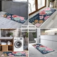 thumbnail image 2 of Pioneer Flower Floral Print Pattern Kitchen Rug Mat,Kitchen Runner Rugs Non Skid Washable,Decorative Kitchen Floor Mats for Kitchen,Sink,Laundry,17"X47", 2 of 5