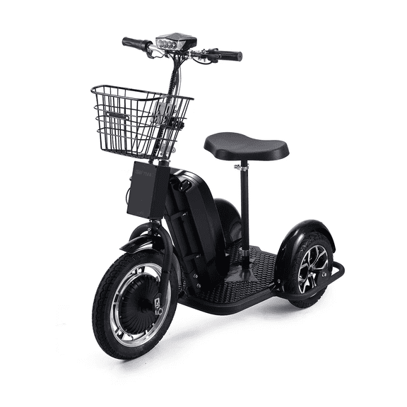 SAY YEAH Electric Powered Trike Electric, 25 mph Top Speed 3-Wheel Mobility Scooter