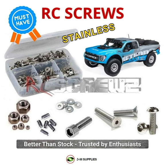 RCScrewZ Stainless Screw Kit los148 for Losi Baja Rey 2.0 F150 1/10 RTR 4WD Desert (LOS03046) | SET