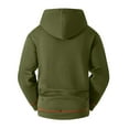 thumbnail image 4 of Men's Big and Tall Cardigan Hoodie with Multi Pocket and Zipper for Casual Wear, 4 of 8