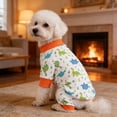 thumbnail image 6 of Soft Pure Cotton Dog Pajamas Dog Clothes Pet Jumpsuit Puppy Pet Dog Daily Wear Spring And Summer Cotton Four Legged Coat, 6 of 10