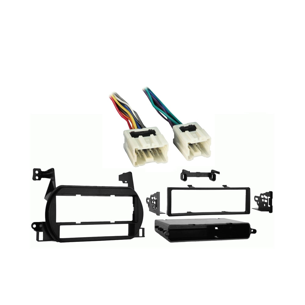 Complete Car Stereo Installation Kit With Wiring Harness & Dash Trim Bezel