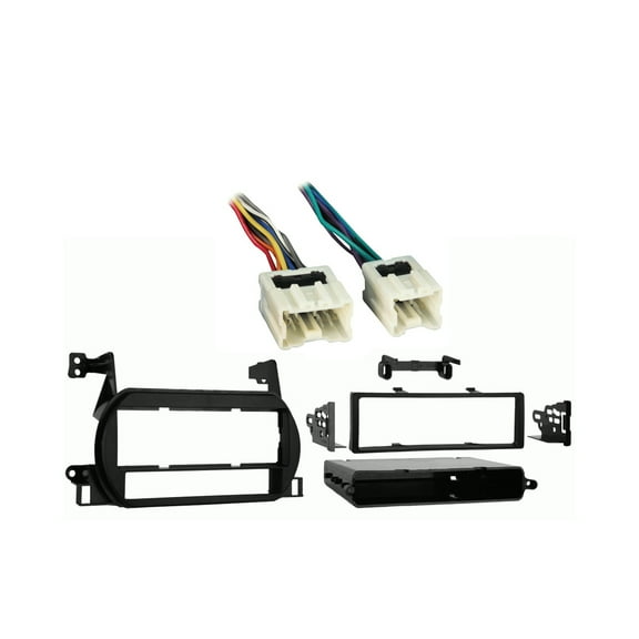 Metra Single DIN Stereo Harness Radio Install Dash Kit for 2002-2004 Nissan Altima