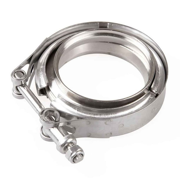 Hoses Clamps, Clamps Worm, Worm Clamps Stainless Steel, Large Hose Clamp  Worm Drive Hose Clamps Adjustable Pipe Hose Clamp for Intercooler, Pipe
