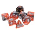 thumbnail image 4 of 10x Dados Poliédricos de 35 Piezas, Dados de Doble Color para Mazmorras Y Dragones D20 D12 D10 D8 D6 D4, Dados de de 16mm, 4 of 8