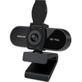 thumbnail image 2 of 1080P HD Webcam with Microphone, Noise Cancellation, Privacy Cover, Wide-Angle Lens, Auto Light Correction, Plug &  USB Webcam for Laptop, Desktop, PC, , Zoom, Skype, Streaming (1080p), 2 of 8